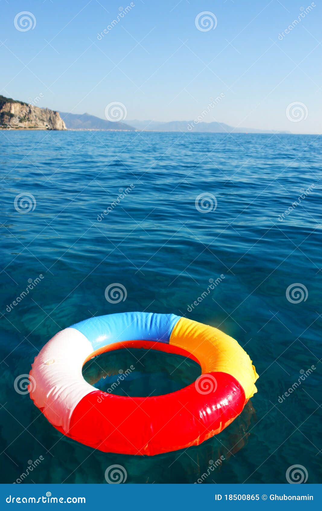 Swim Ring stock image. Image of rescuer, preserver, plunge - 18500865