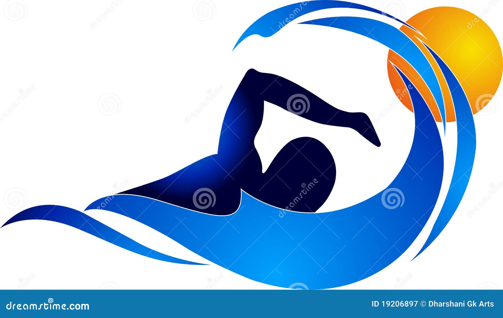 usa swimming clipart - photo #12