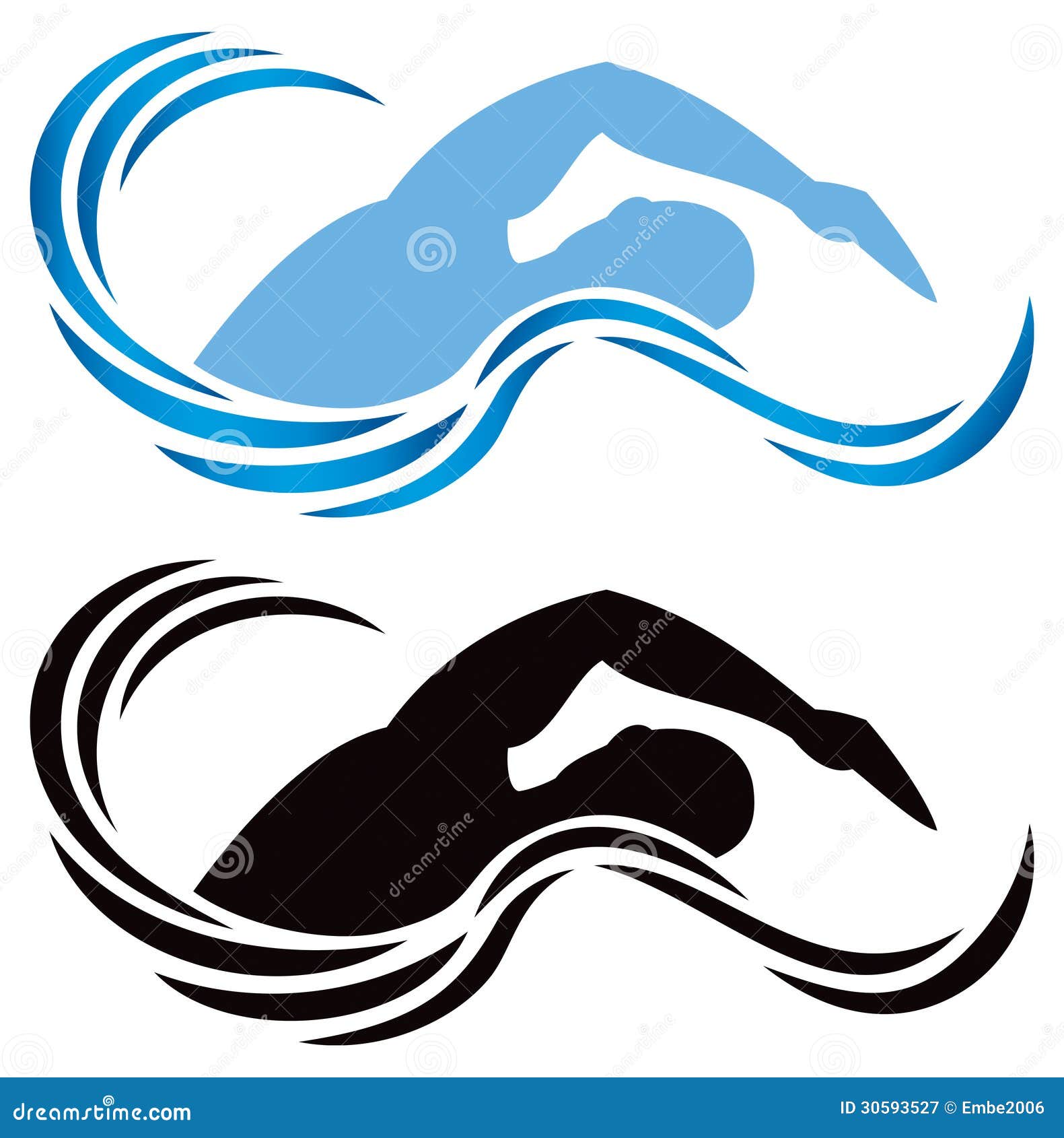 swimming logo