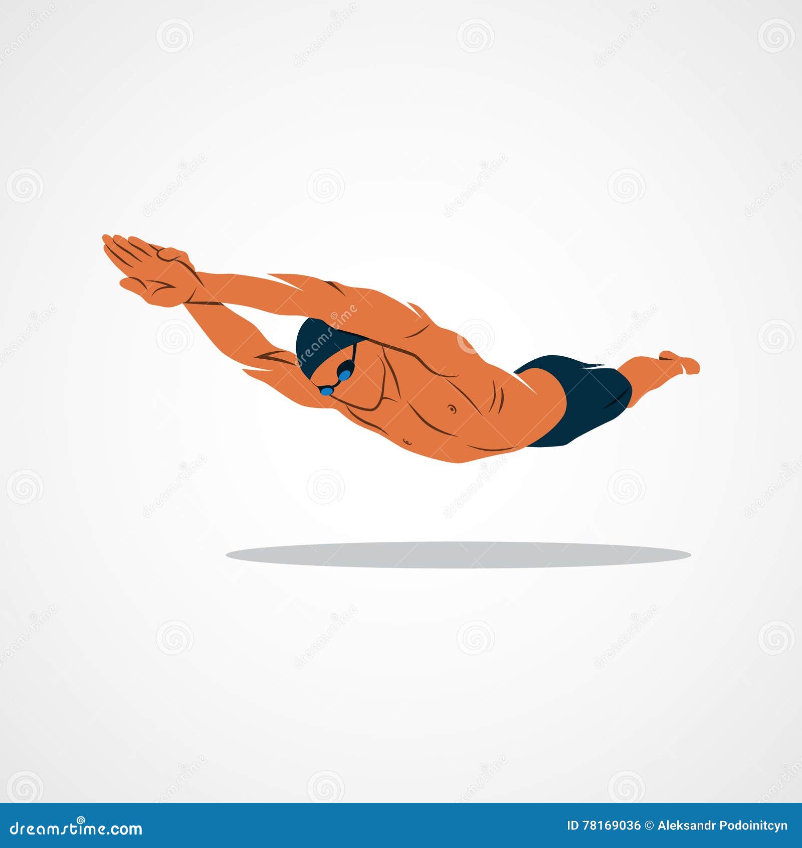 Swimming Logo sport stock vector. Illustration of isolated - 78169036