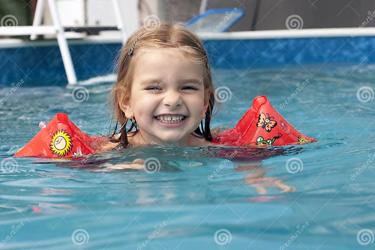 Swimming pool stock image. Image of face, female, color - 10863475