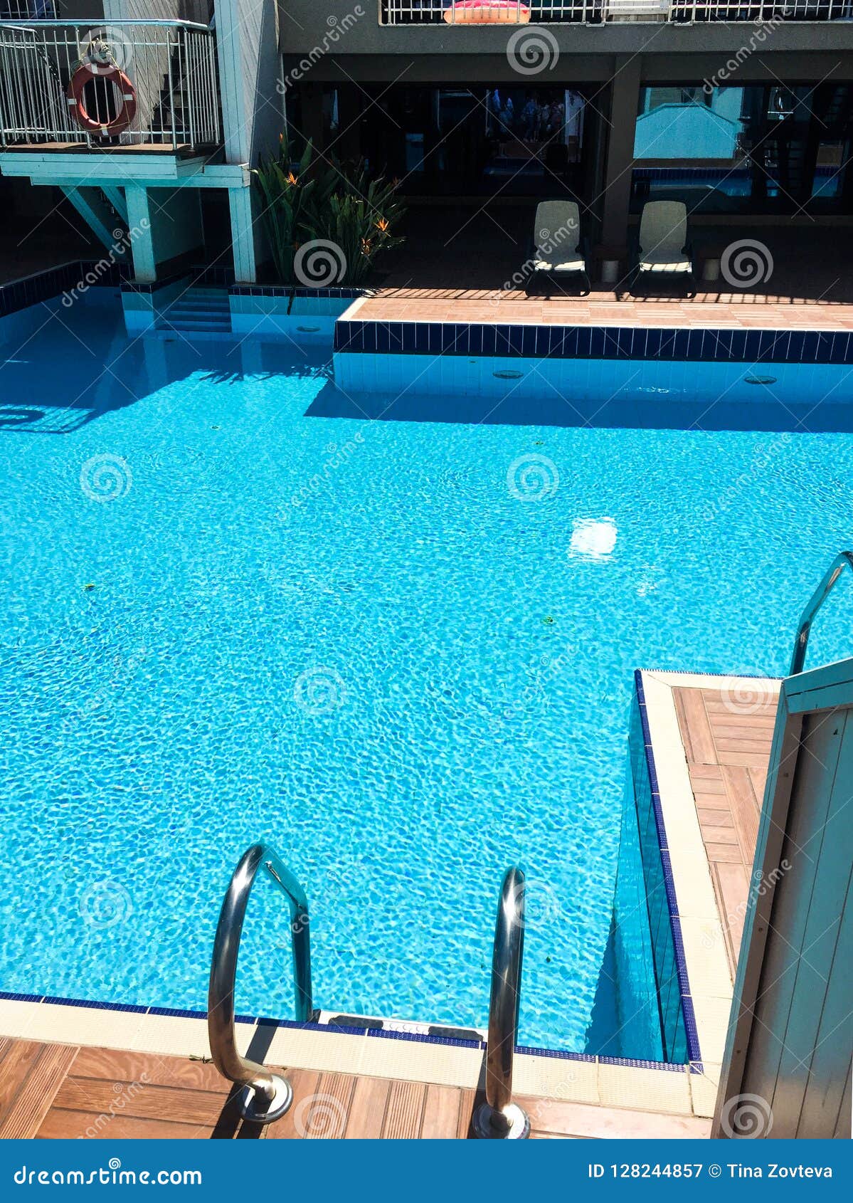 Swimming pool stock image. Image of beautiful, summer 128244857