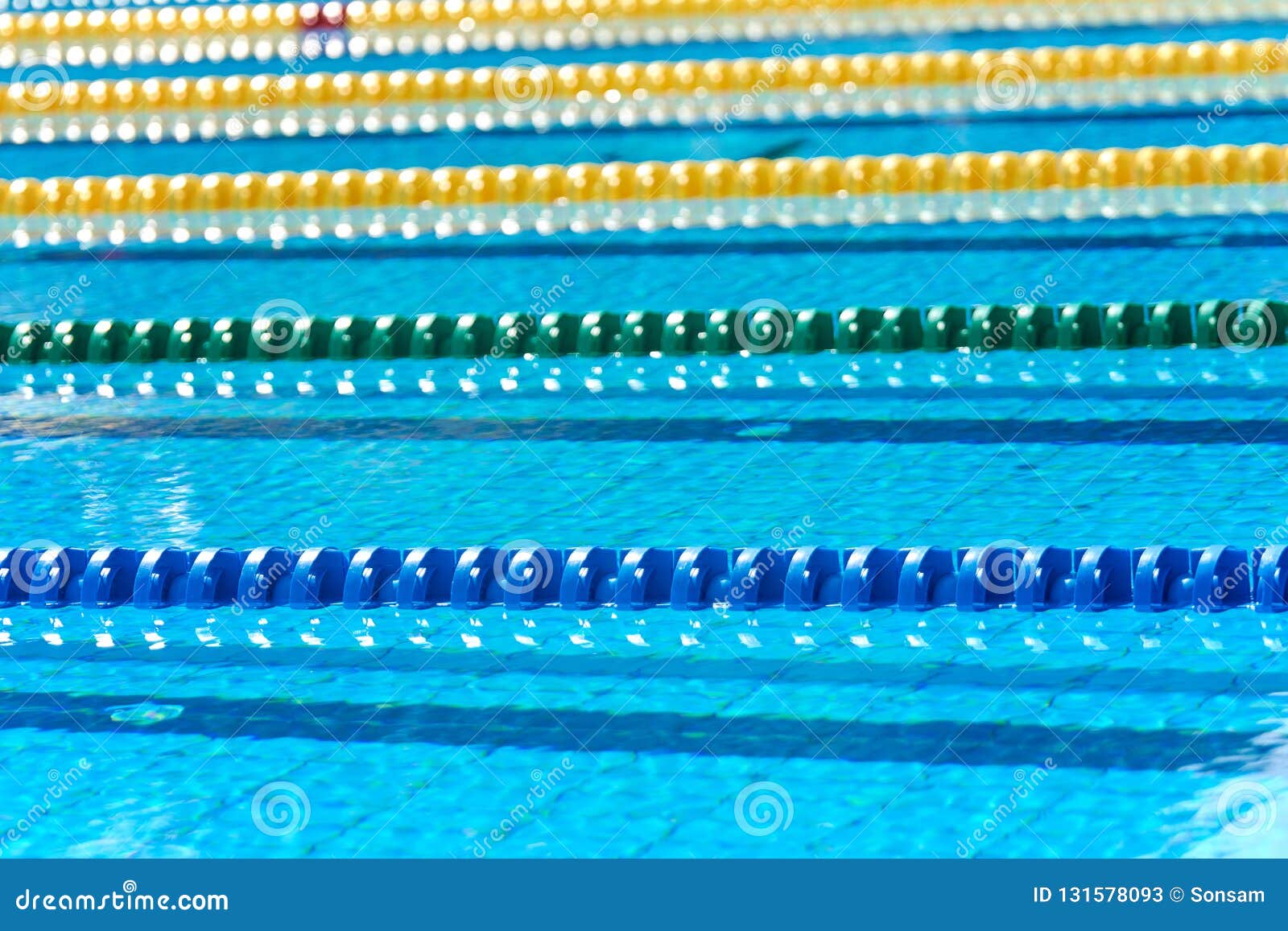 Swimming pool lane lines stock image. Image of activity 131578093