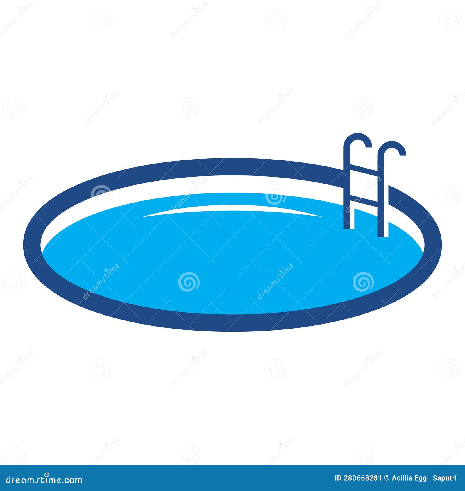 Swimming Pool Service, Swimming Pool Logo Design Vector Stock Vector Illustration of concept