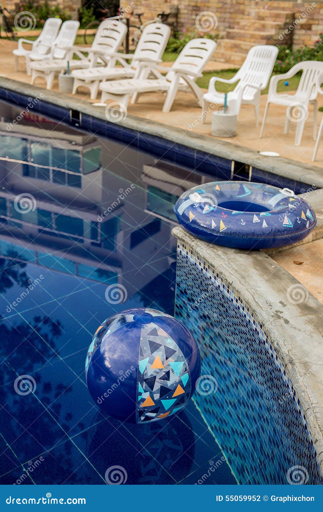 Swimming pool stock photo. Image of resort, travel, swimming 55059952