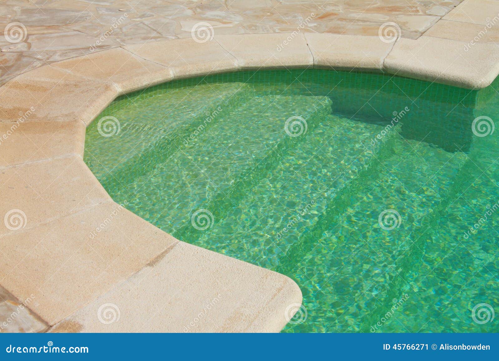 Swimming pool steps stock image. Image of tourism, relax 45766271
