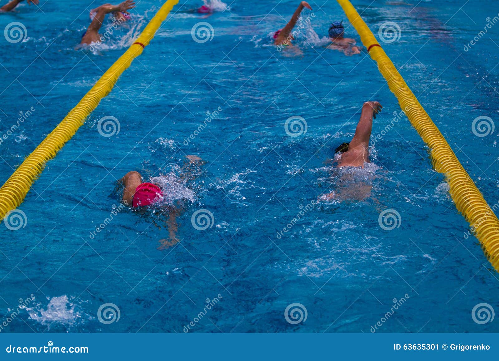 Swimming stock image. Image of lifestyle, water, woman 63635301