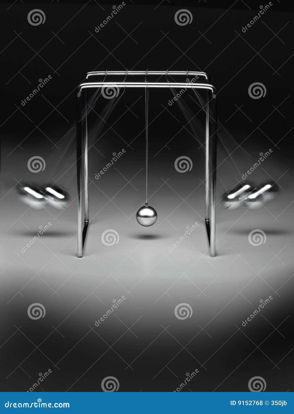 Swinging Ball Desk Toy Stock Photo Image Of Ball Energy 9152768