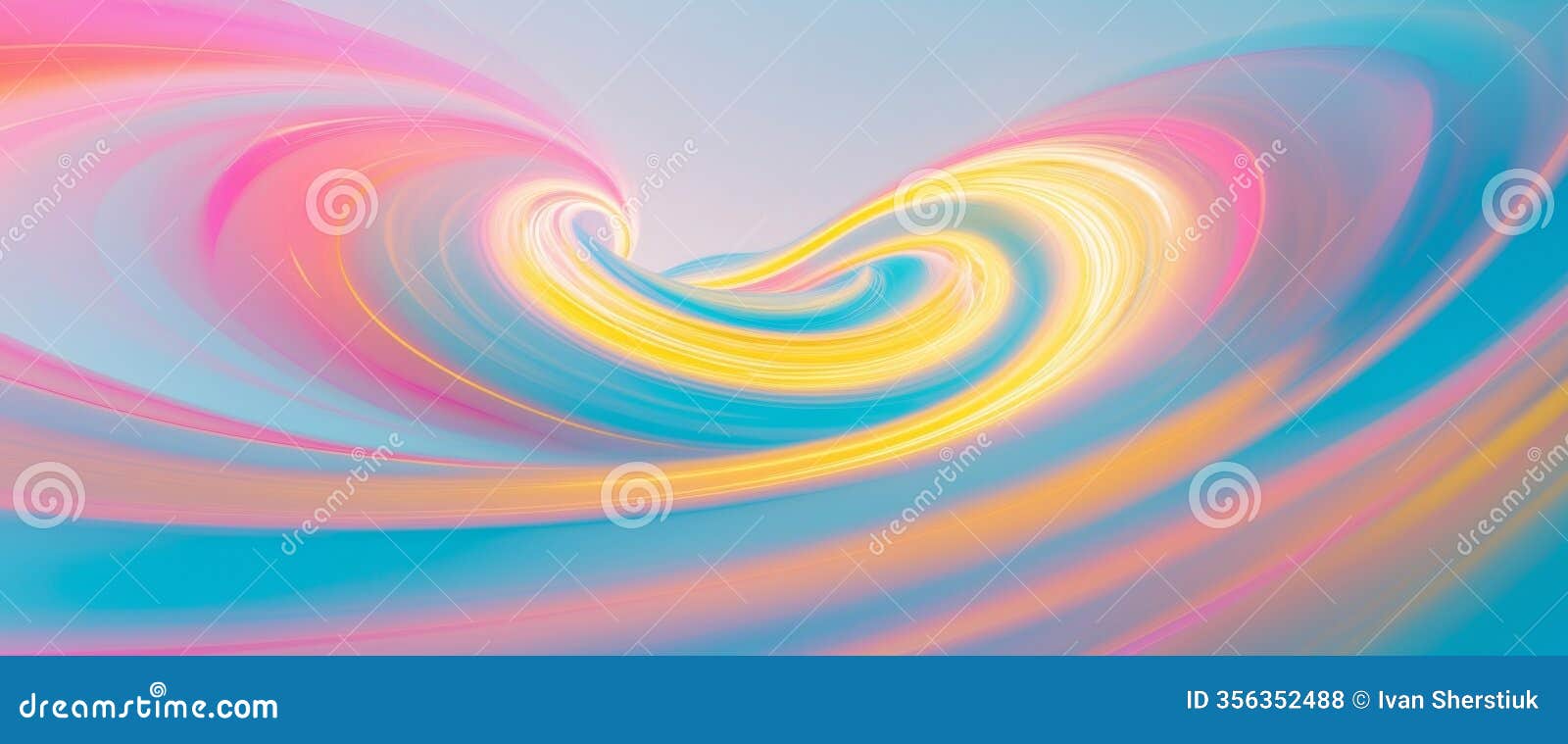 swirl of light and color representing motion and energy background