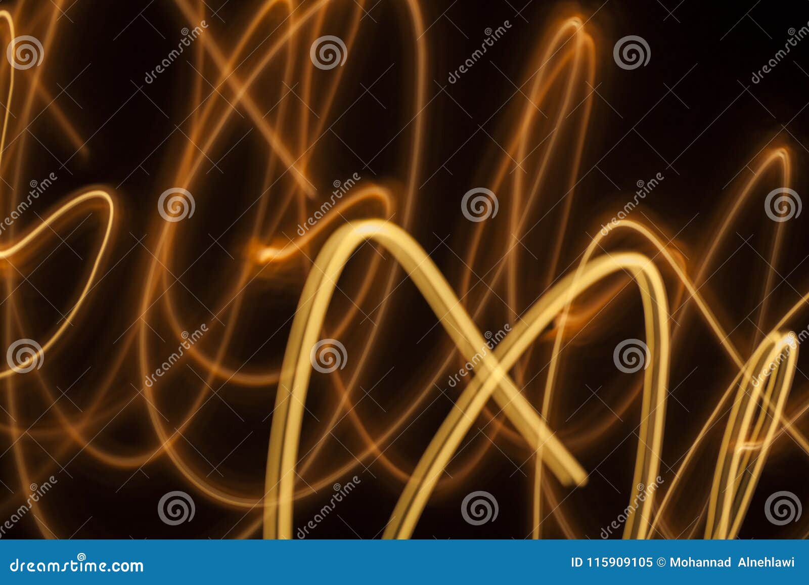 Swirl Sparkling Glowing Lines Background Stock Image - Image of white ...