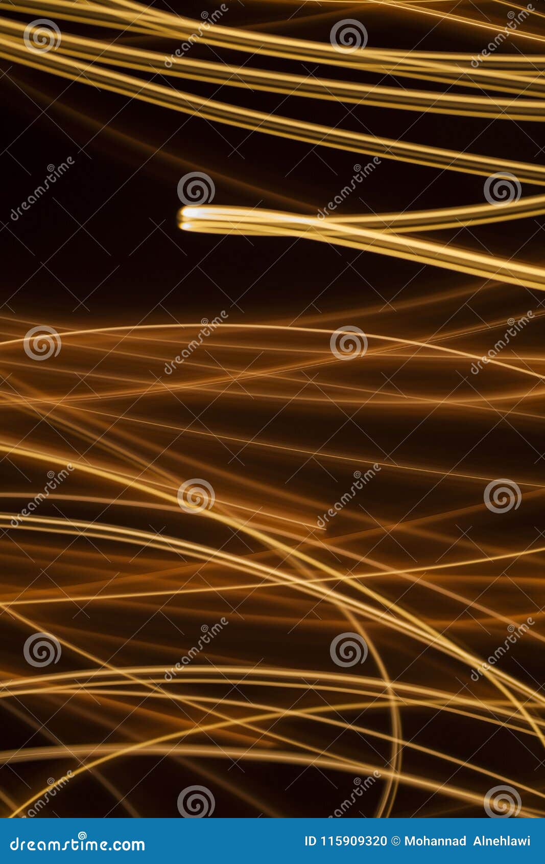 Swirl Sparkling Glowing Lines Background Stock Photo - Image of light ...
