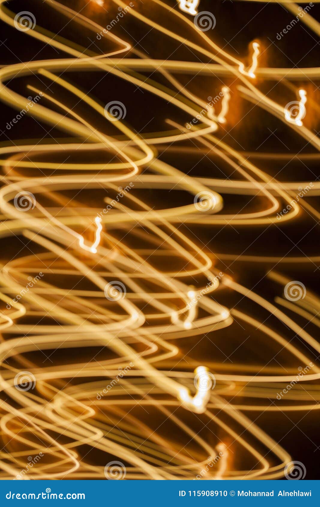 Swirl Sparkling Glowing Lines Background Stock Photo - Image of pattern ...