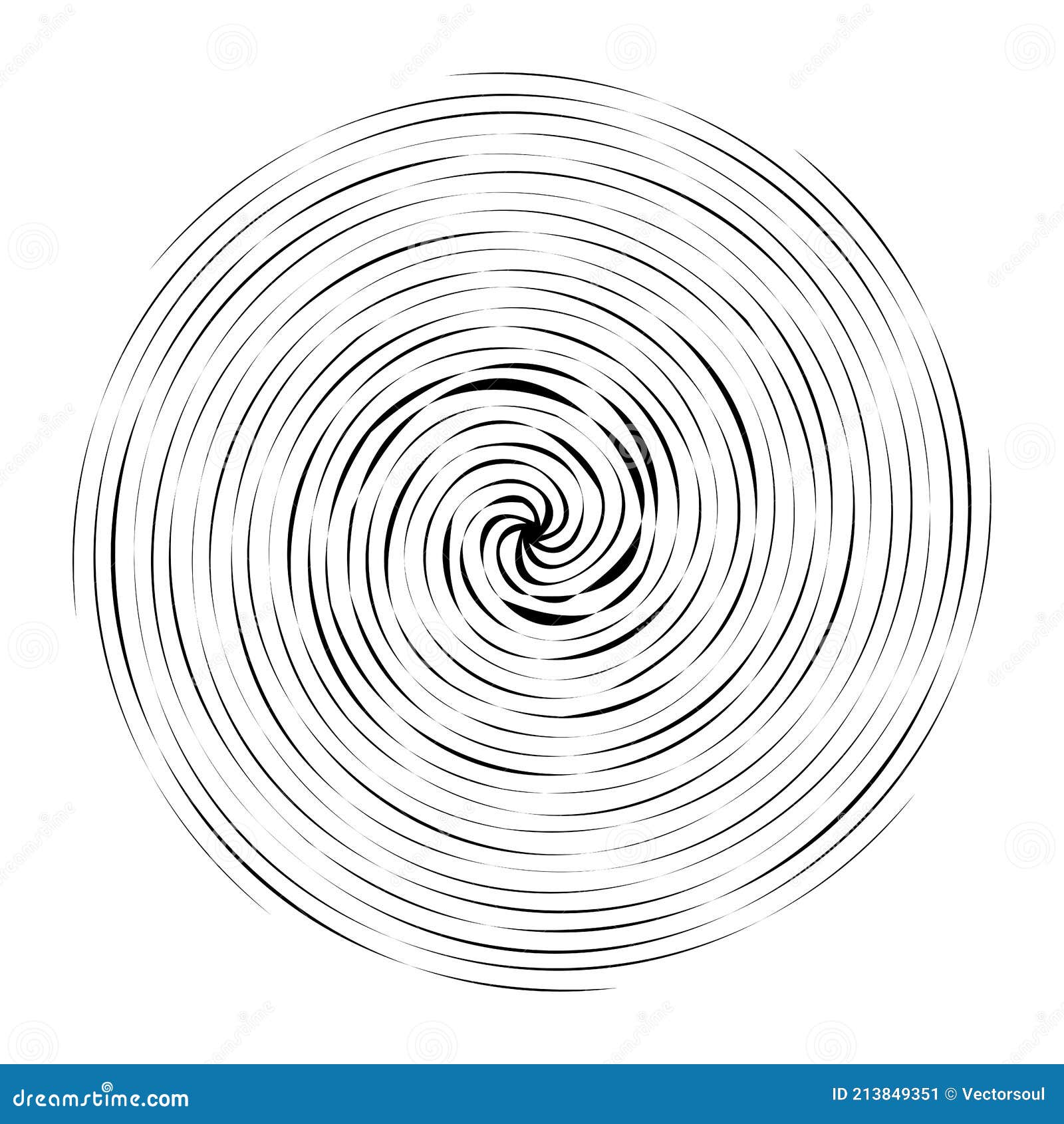 swirl, twirl, spiral , . motif with rotation, torsion effect