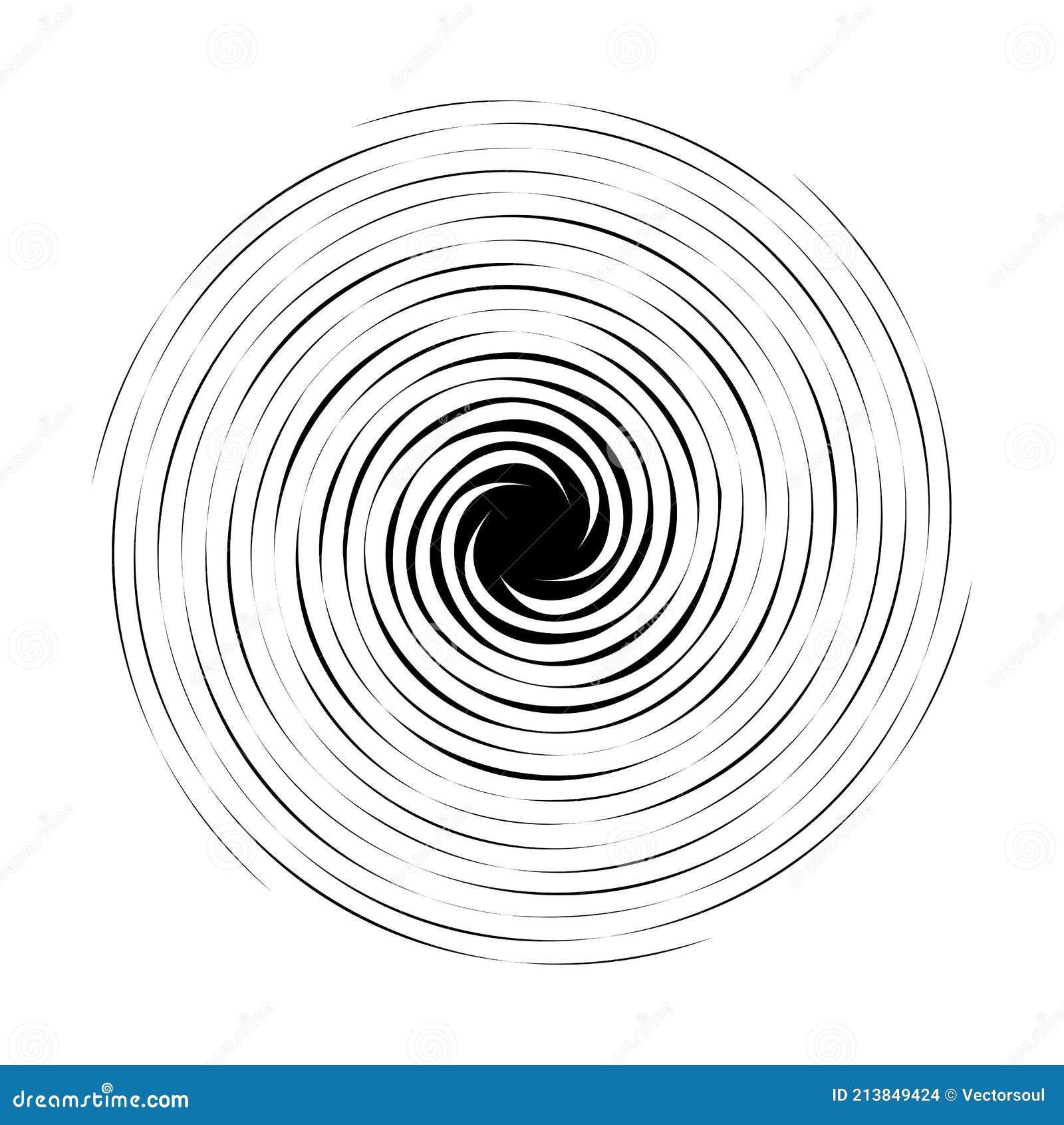 swirl, twirl, spiral , . motif with rotation, torsion effect