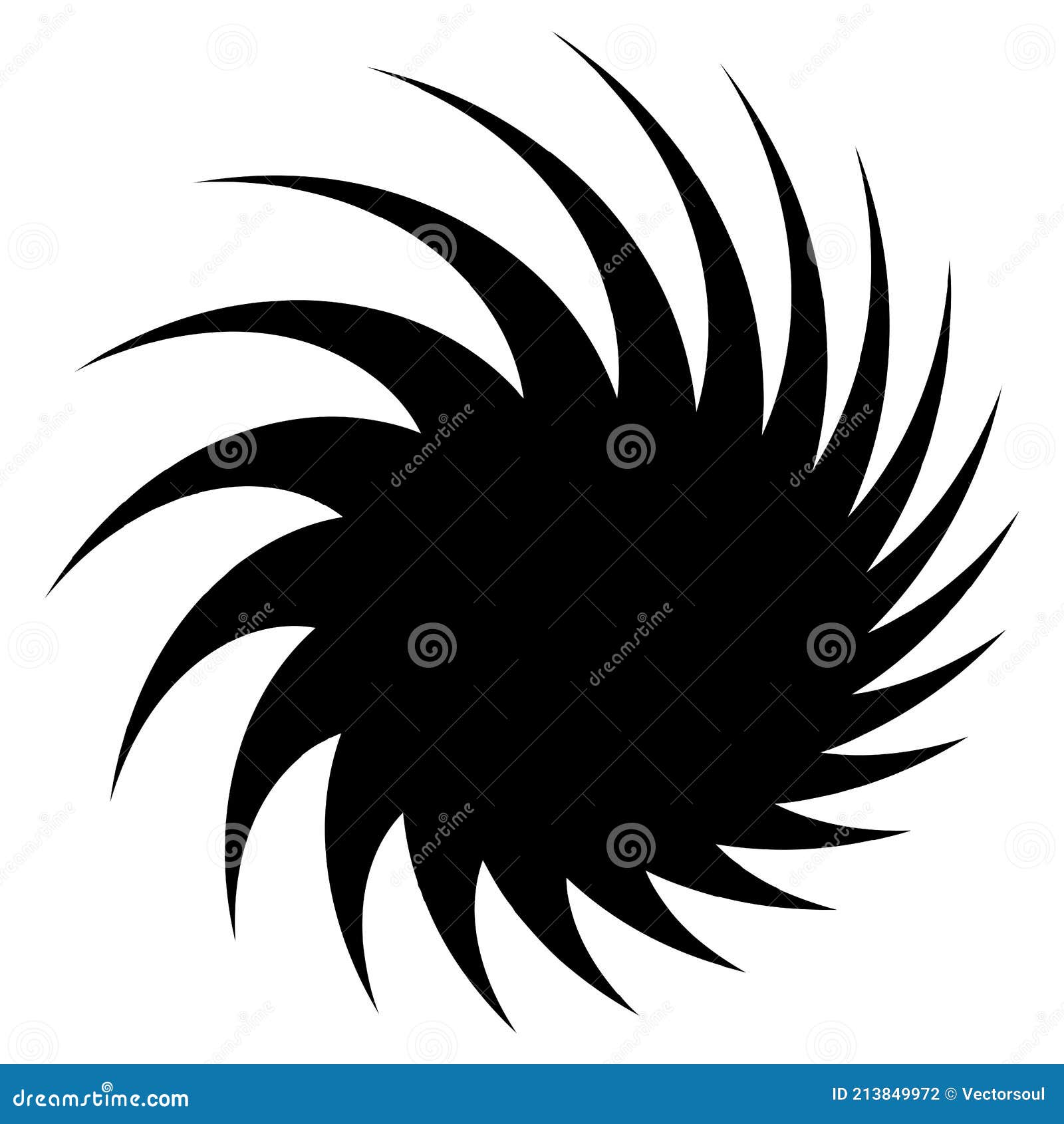 swirl, twirl, spiral , . motif with rotation, torsion effect