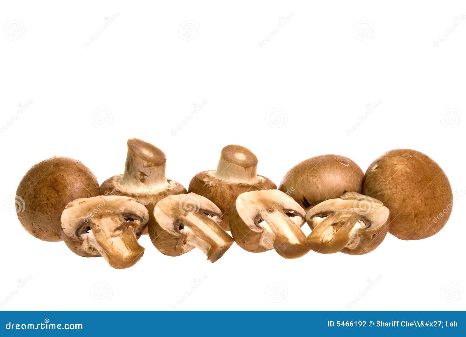 Swiss Brown Mushrooms stock photo. Image of vegetable 5466192