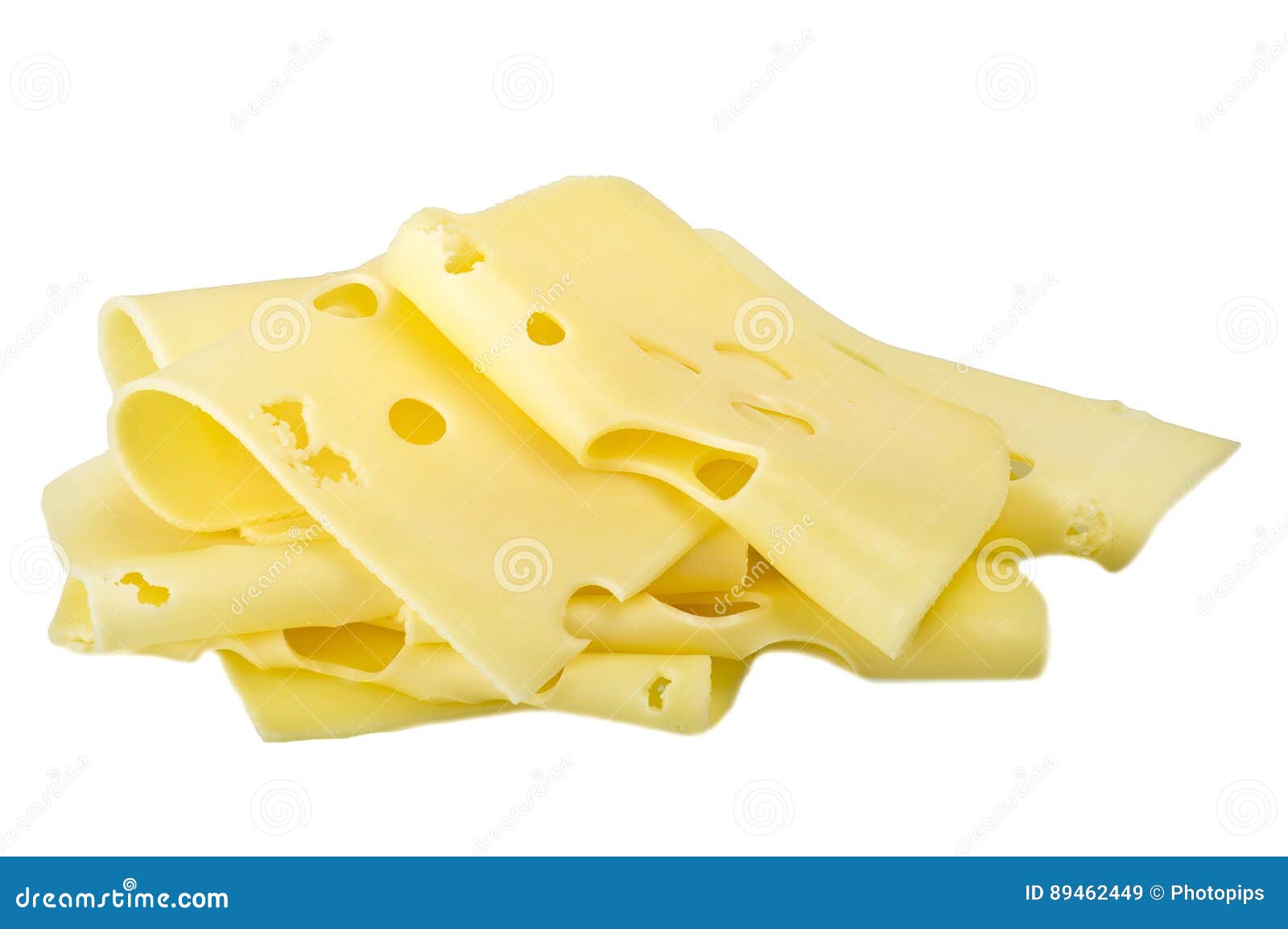 Swiss cheese slices stock image. Image of bread, leaf 89462449