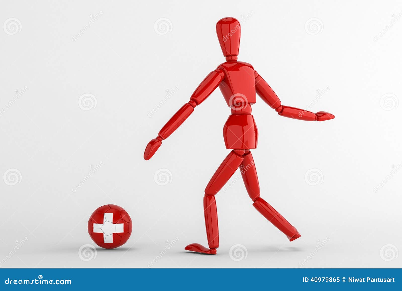 Swiss football stock illustration. Illustration of group 40979865