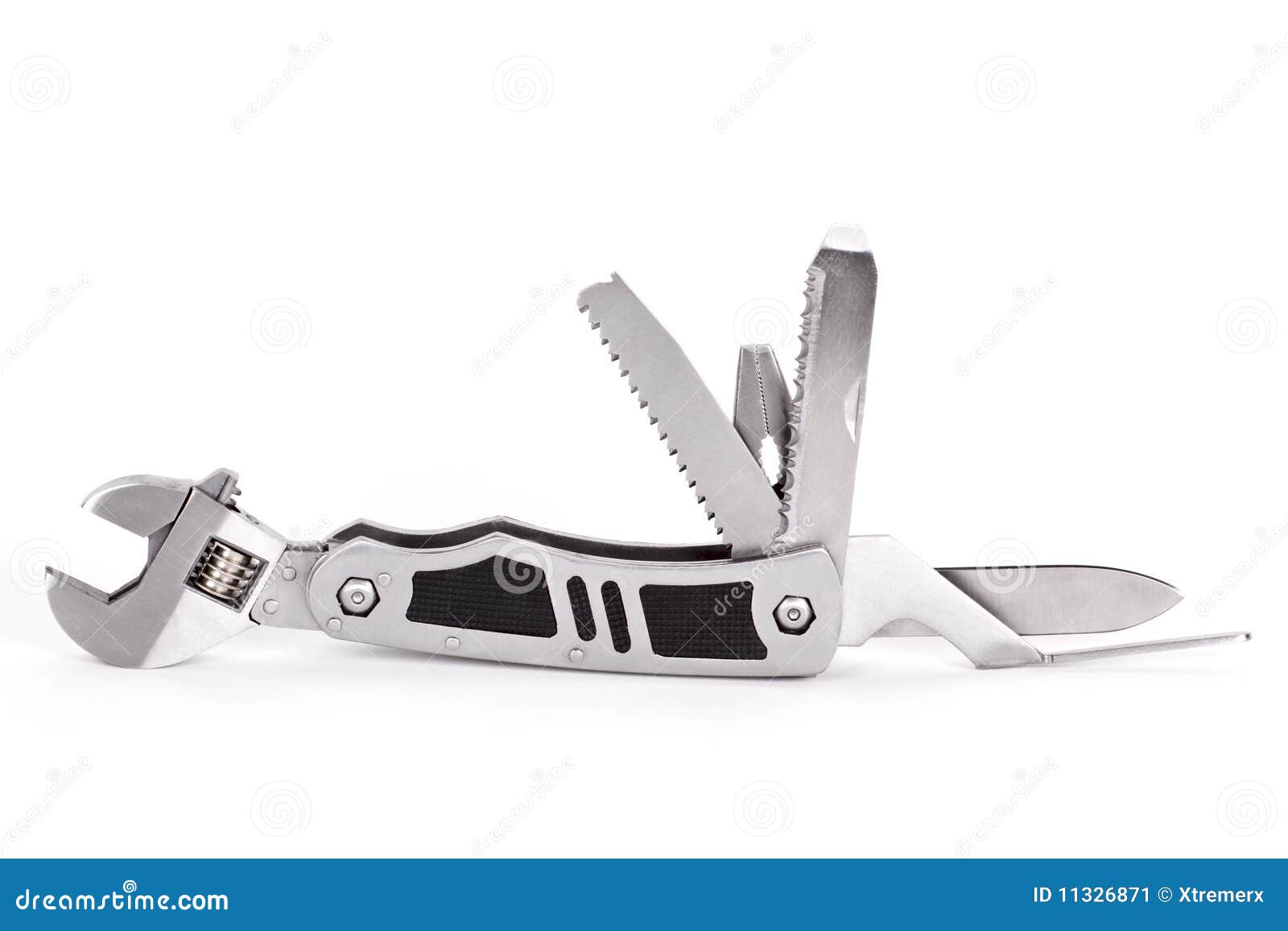 Swiss knife. stock image. Image of icon, open, opener 11326871