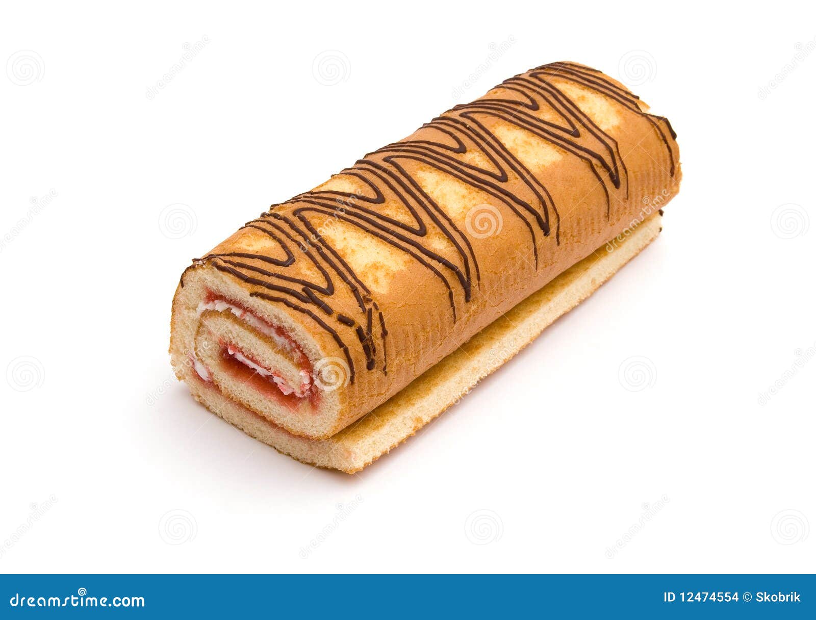 Swiss roll stock photo. Image of cake, swiss, confectionery 12474554