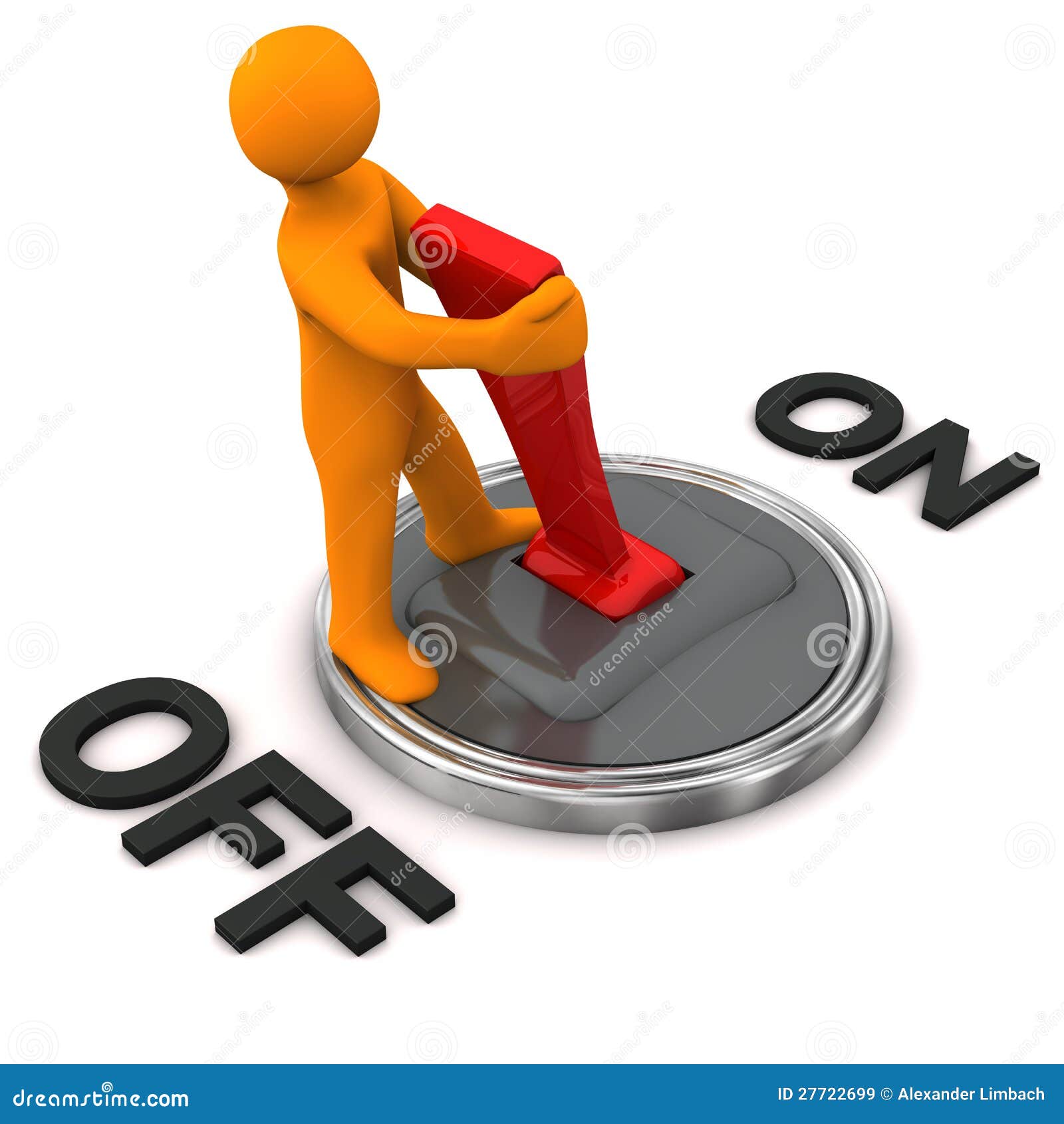 Switched Off stock illustration. Illustration of grey 27722699