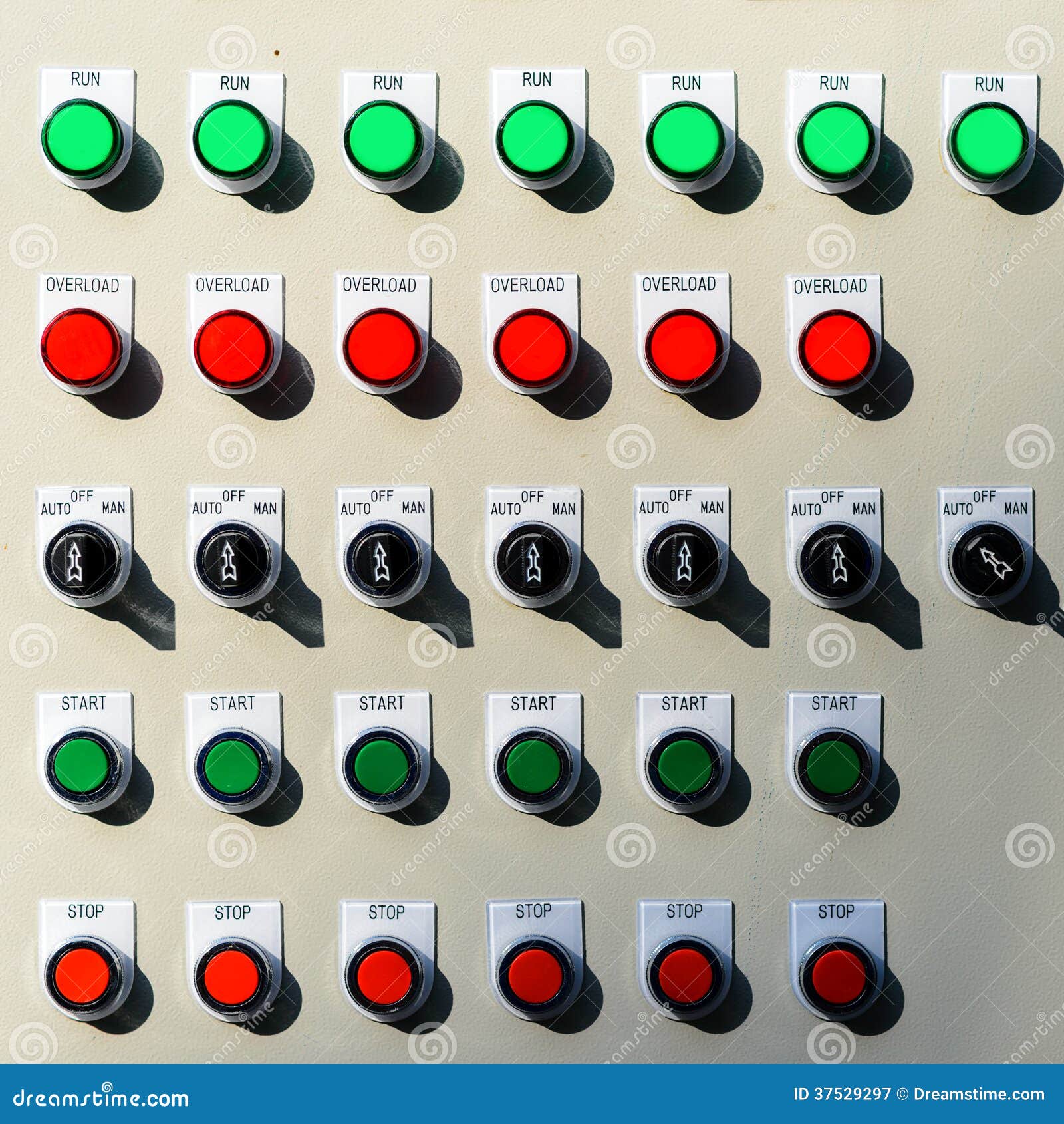 Switches board stock image. Image of controller, panel 37529297