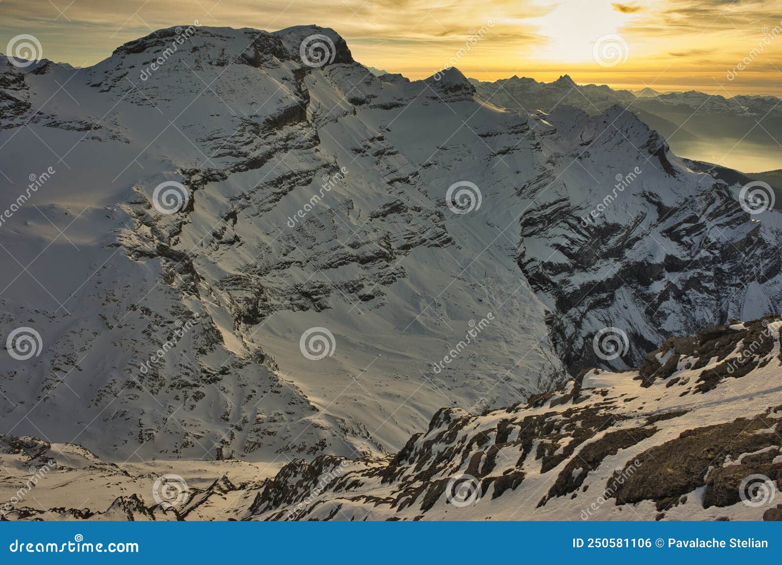 switzerland canton of vaud col de pillon glacier 3000, diableret