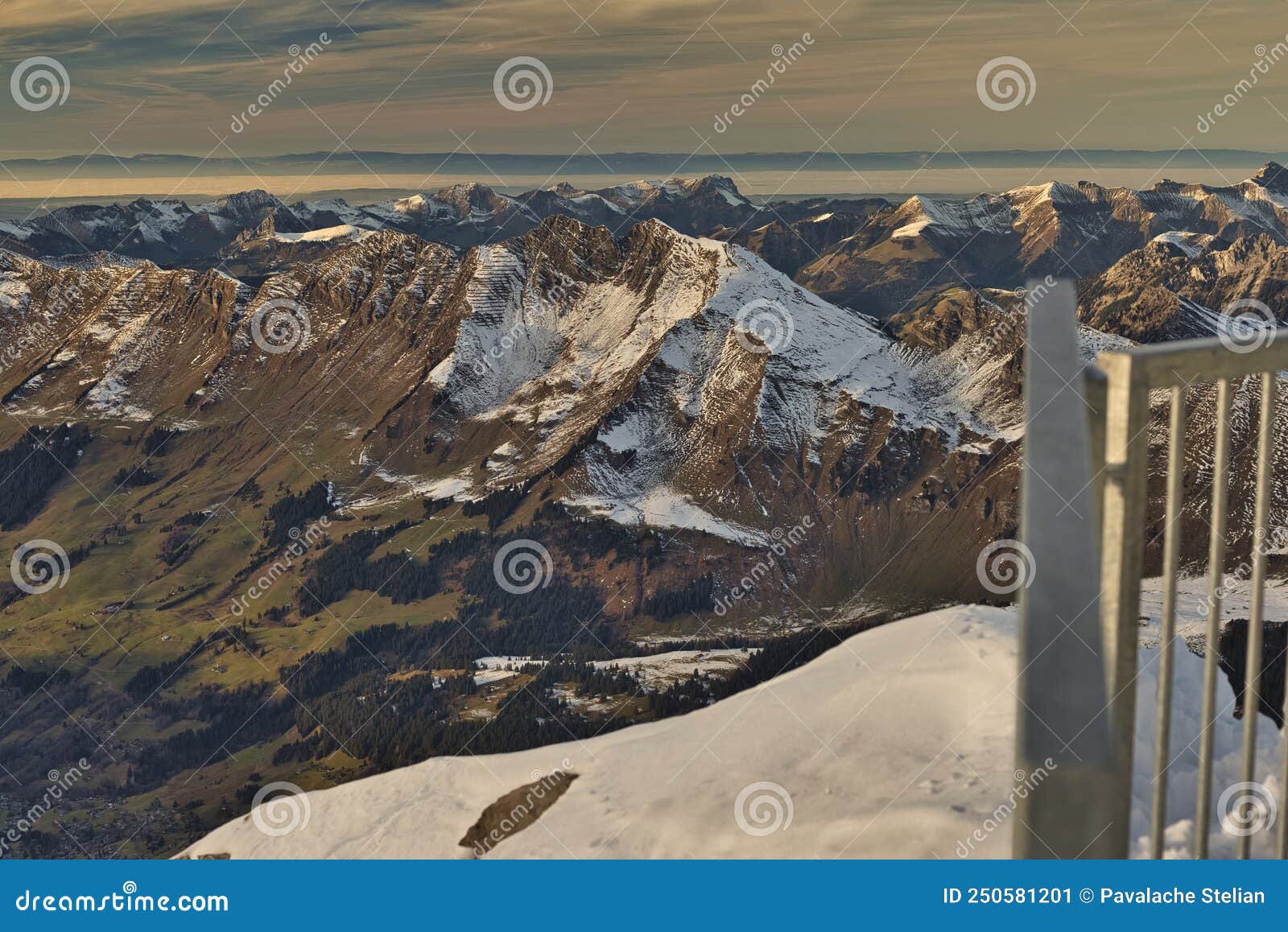 switzerland canton of vaud col de pillon glacier 3000, diableret