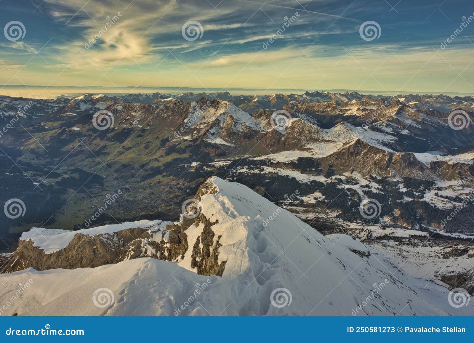 switzerland canton of vaud col de pillon glacier 3000, diableret