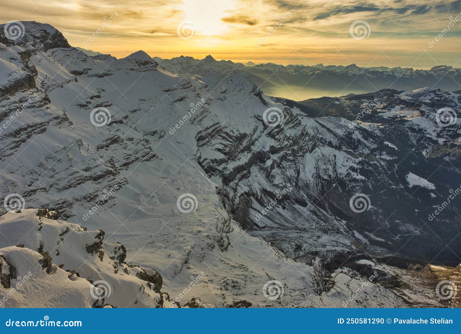 switzerland canton of vaud col de pillon glacier 3000, diableret