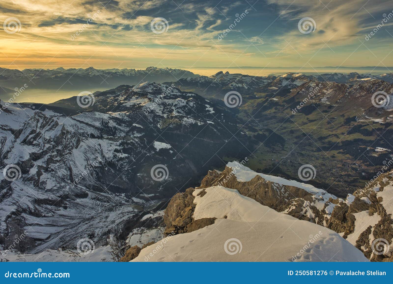 switzerland canton of vaud col de pillon glacier 3000, diableret