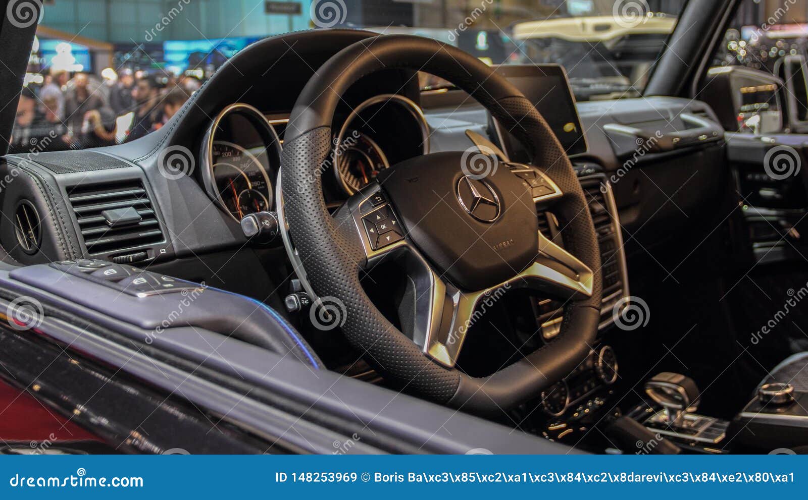 Switzerland Geneva March 9 19 Brabus 850 4x4 Mercedes Amg G 63 The th International Motor Show In Geneva From 7th To Editorial Stock Image Image Of Brand Exibition