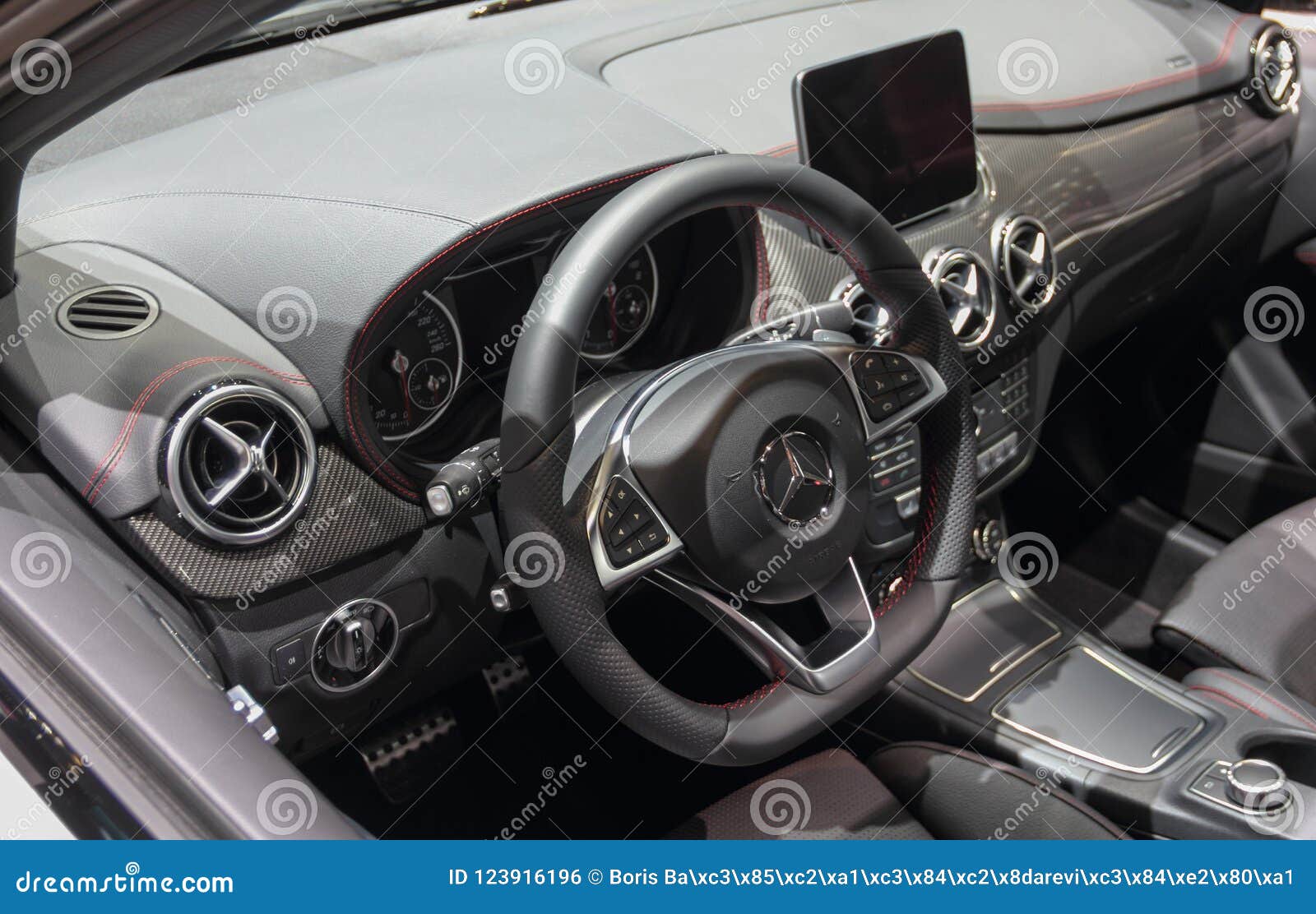 Switzerland Geneva March 8 2018 The Mercedes Benz Suv