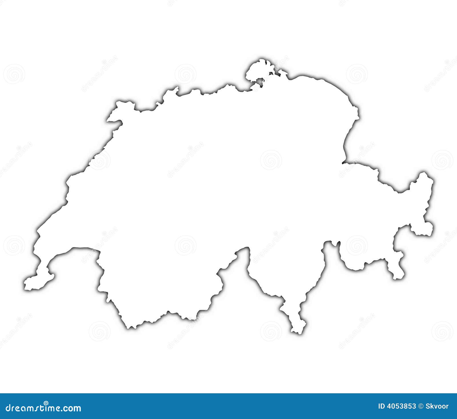 clipart map of switzerland - photo #23