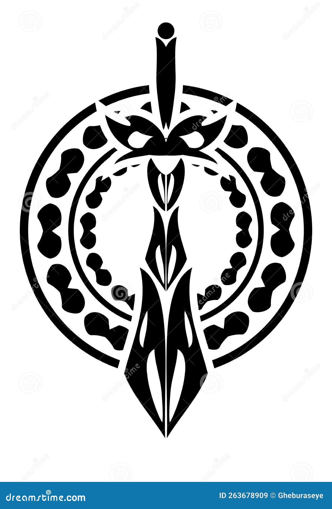 Weapons Of The Middle Ages. RoyaltyFree Stock Photo CartoonDealer