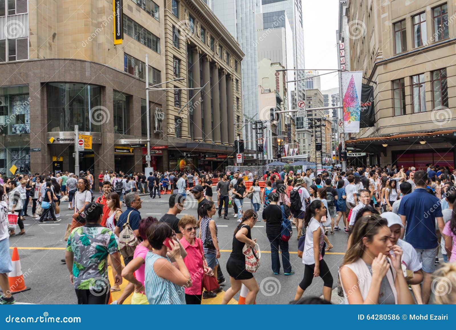 sydney australia december 26 2015 croud of people at the fa