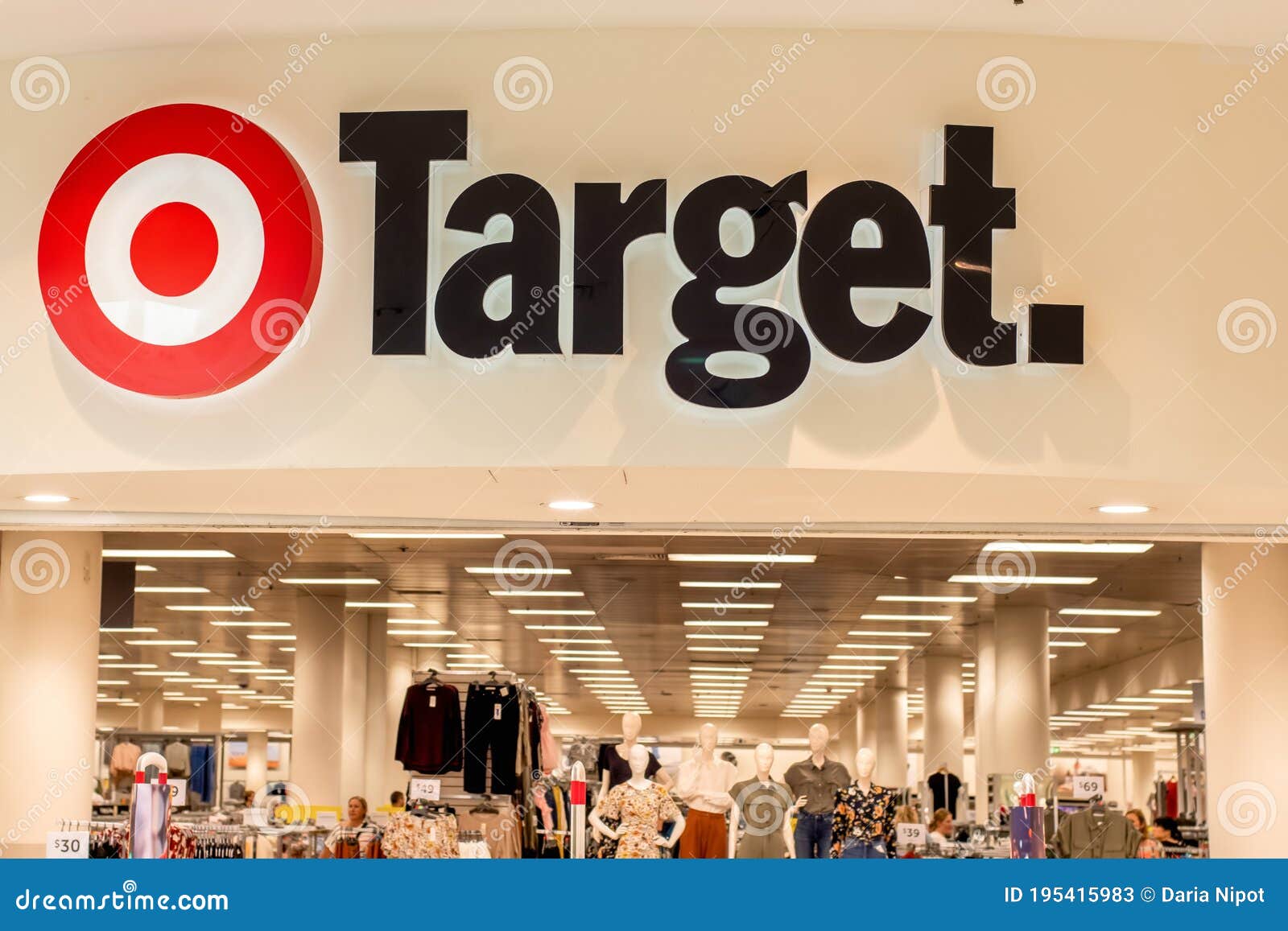 Entrance To Target Retail Store. Target Australia is a Mid-price Department  Store Chain Editorial Stock Photo - Image of purchase, life: 195415983