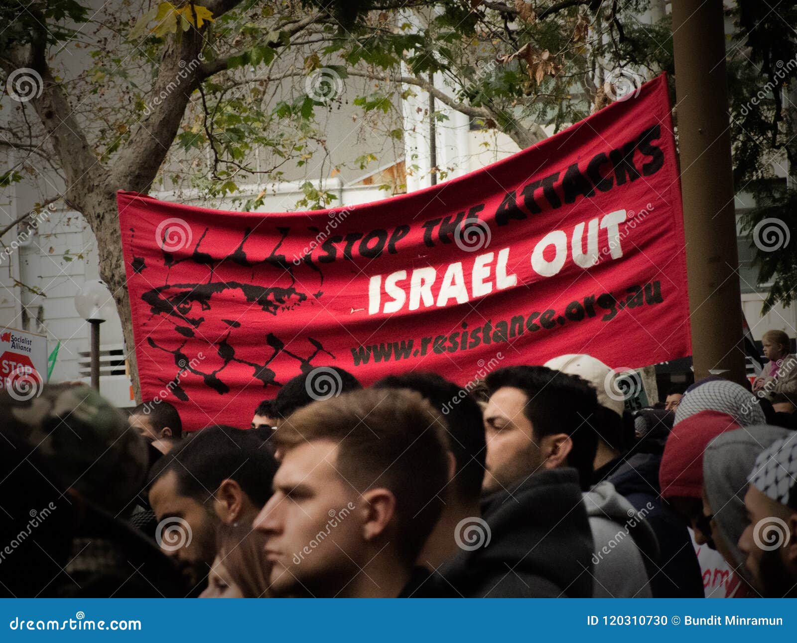 The Palestinians Protest Against Israel To Free Palestine, they Show ...