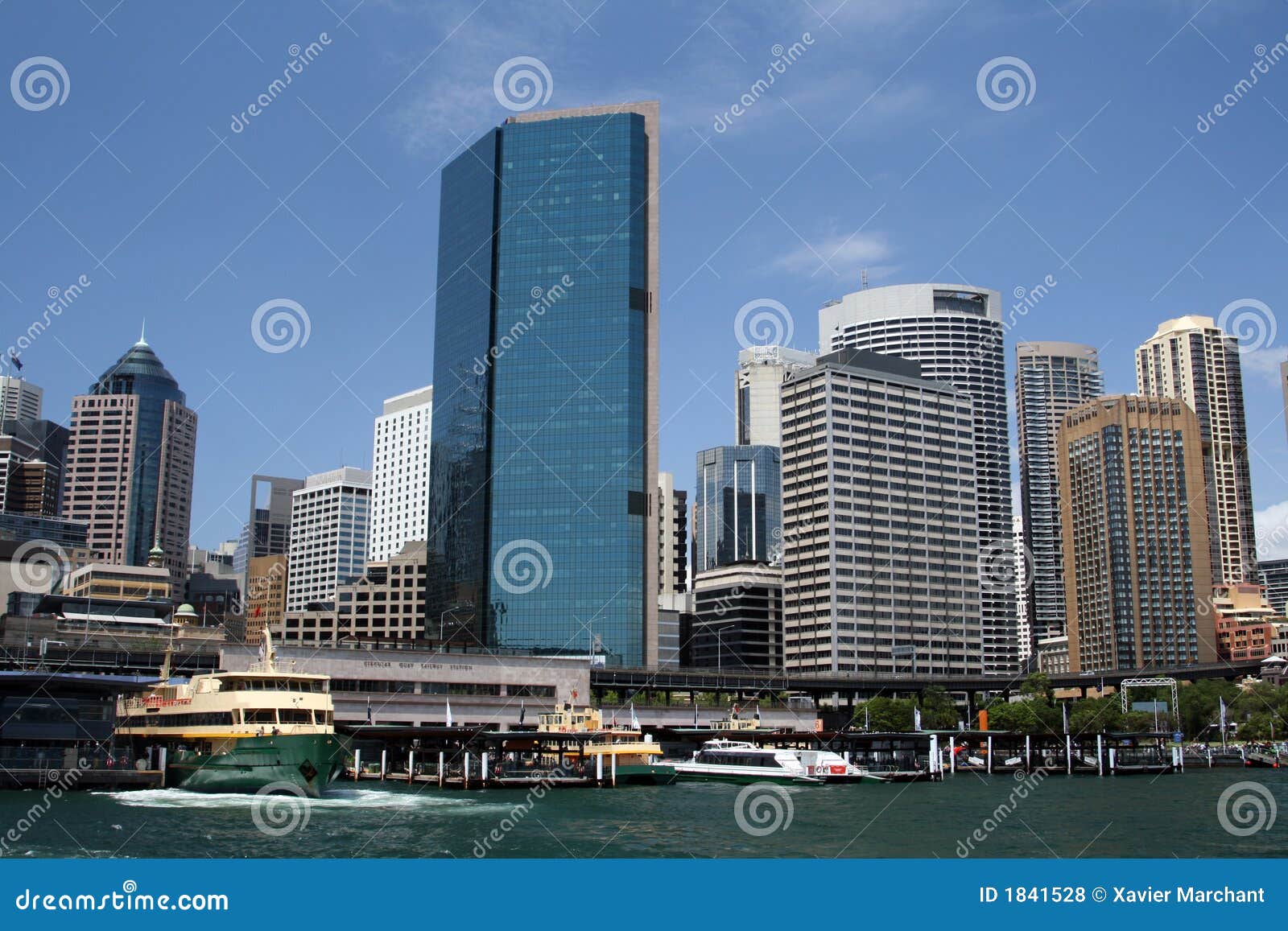 Sydney ferry terminal stock photo. Image of theme, metallic - 1841528