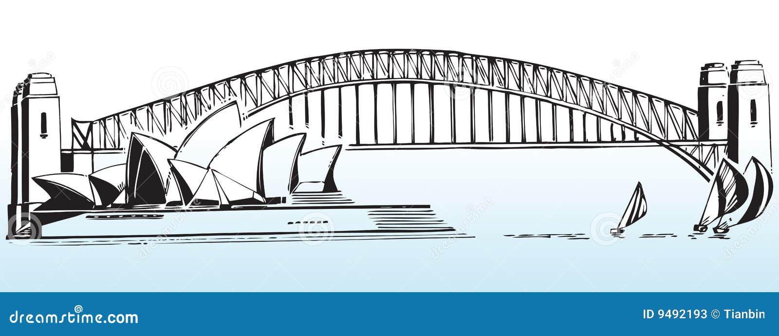 Share 73+ sydney harbour bridge sketch best - in.eteachers