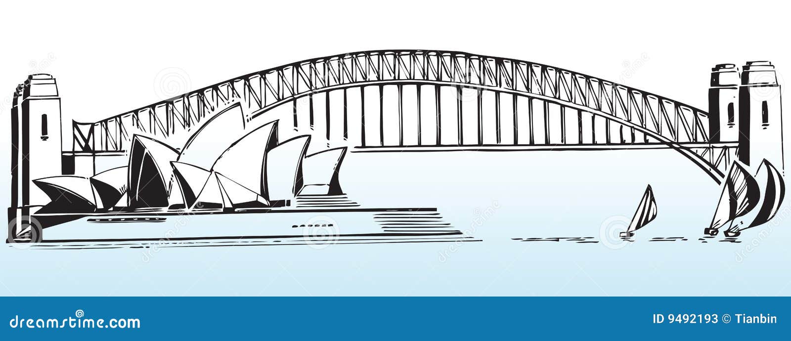 Sydney Harbour Bridge Vector & Photo (Free Trial) | Bigstock