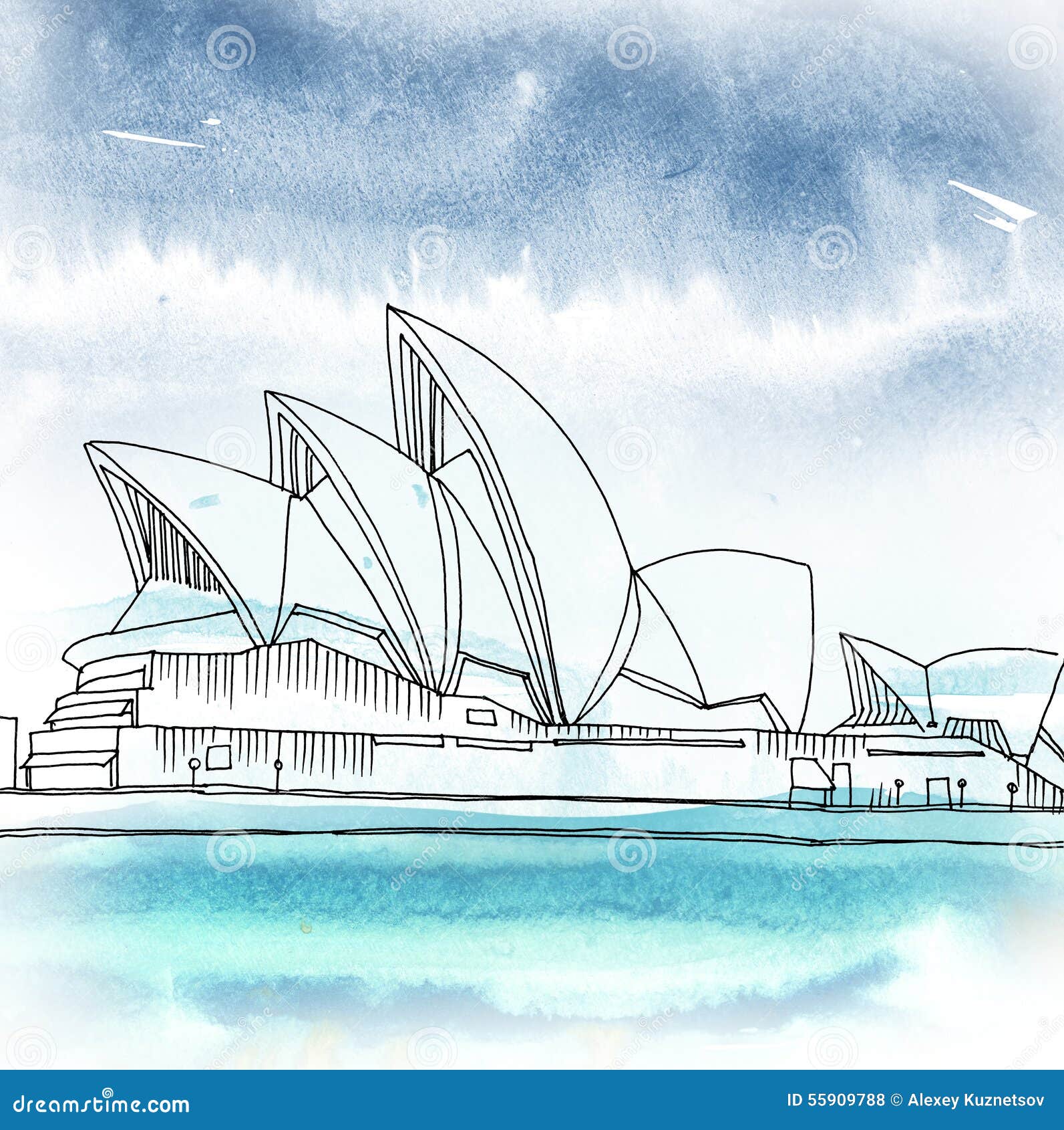 sydney opera house clipart - photo #45