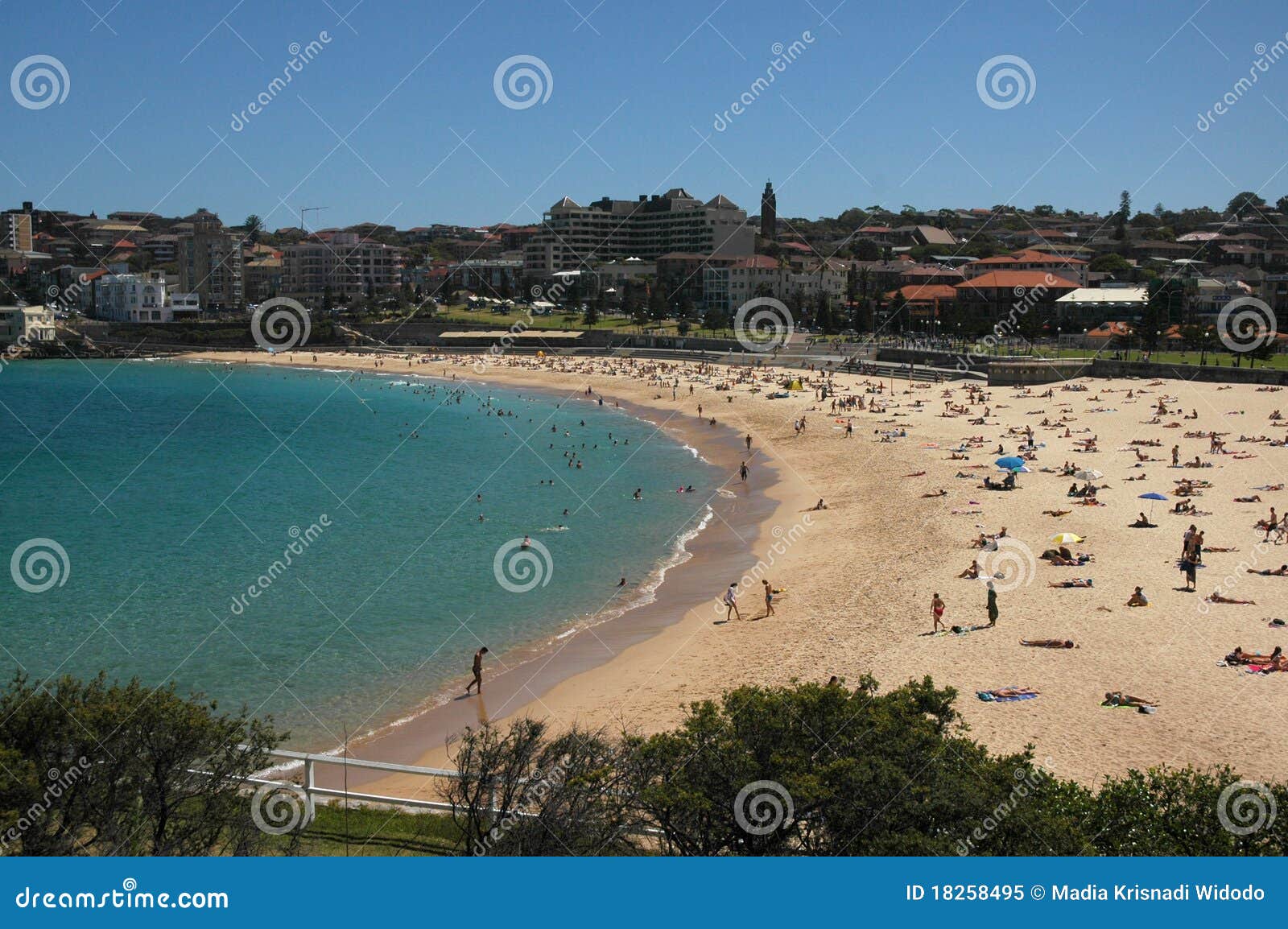Sydney s Coogee Beach stock image. Image of shore, recreation 18258495