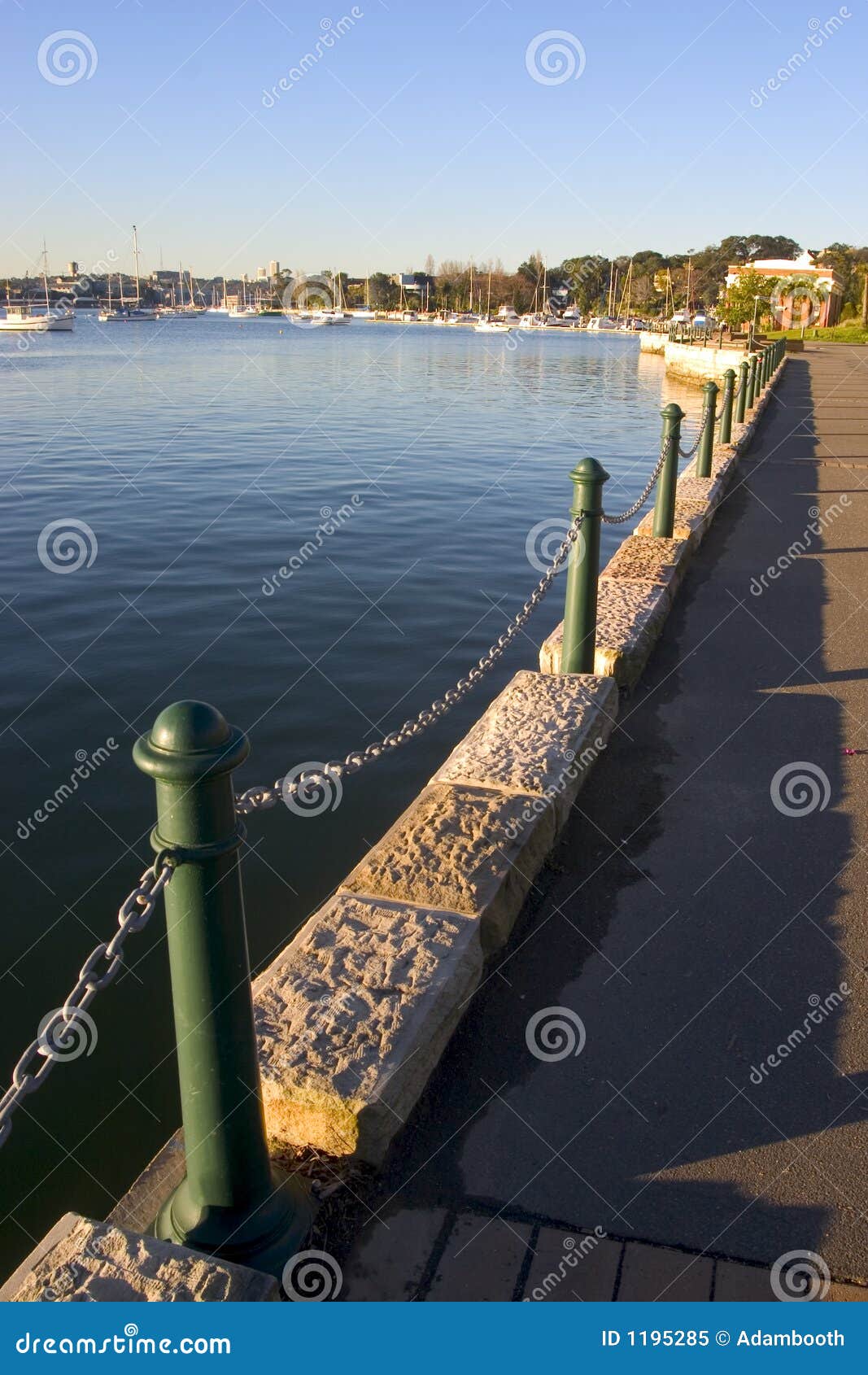 Sydney Waterfront stock image. Image of boats, walk, jackson 1195285