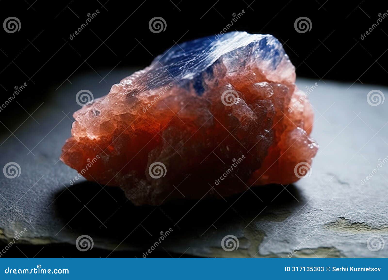 sylvite is rare precious natural stone on black background. ai generated. header banner mockup with space.