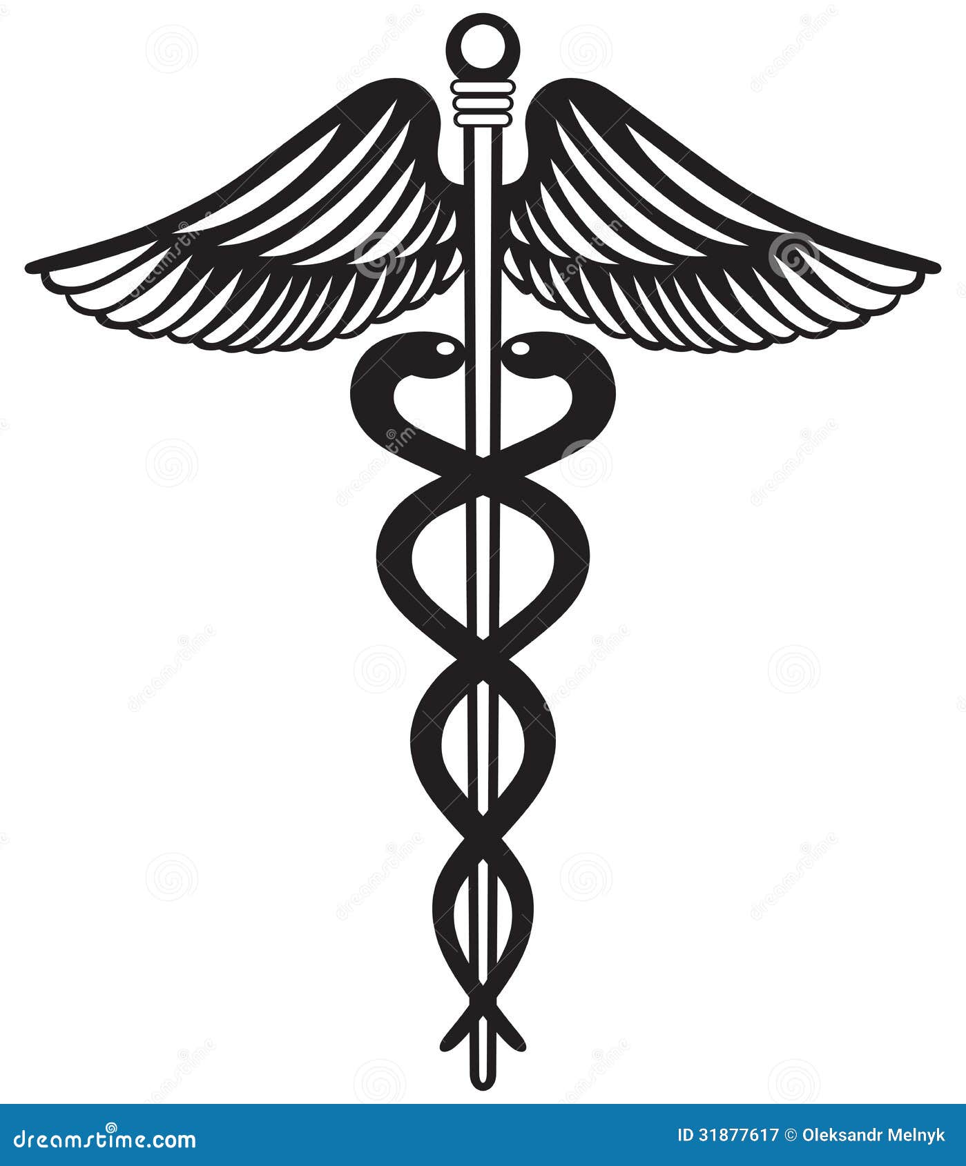 Symbol Medical Caduceus Royalty Free Stock Photography - Image: 31877617