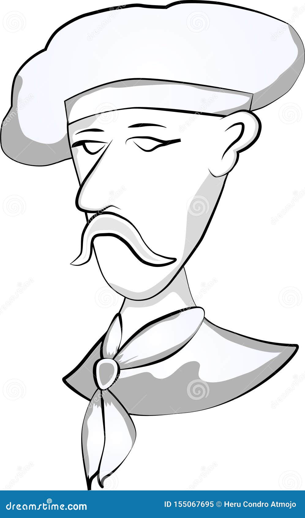 The Symbol Of A Professional Chef Stock Illustration