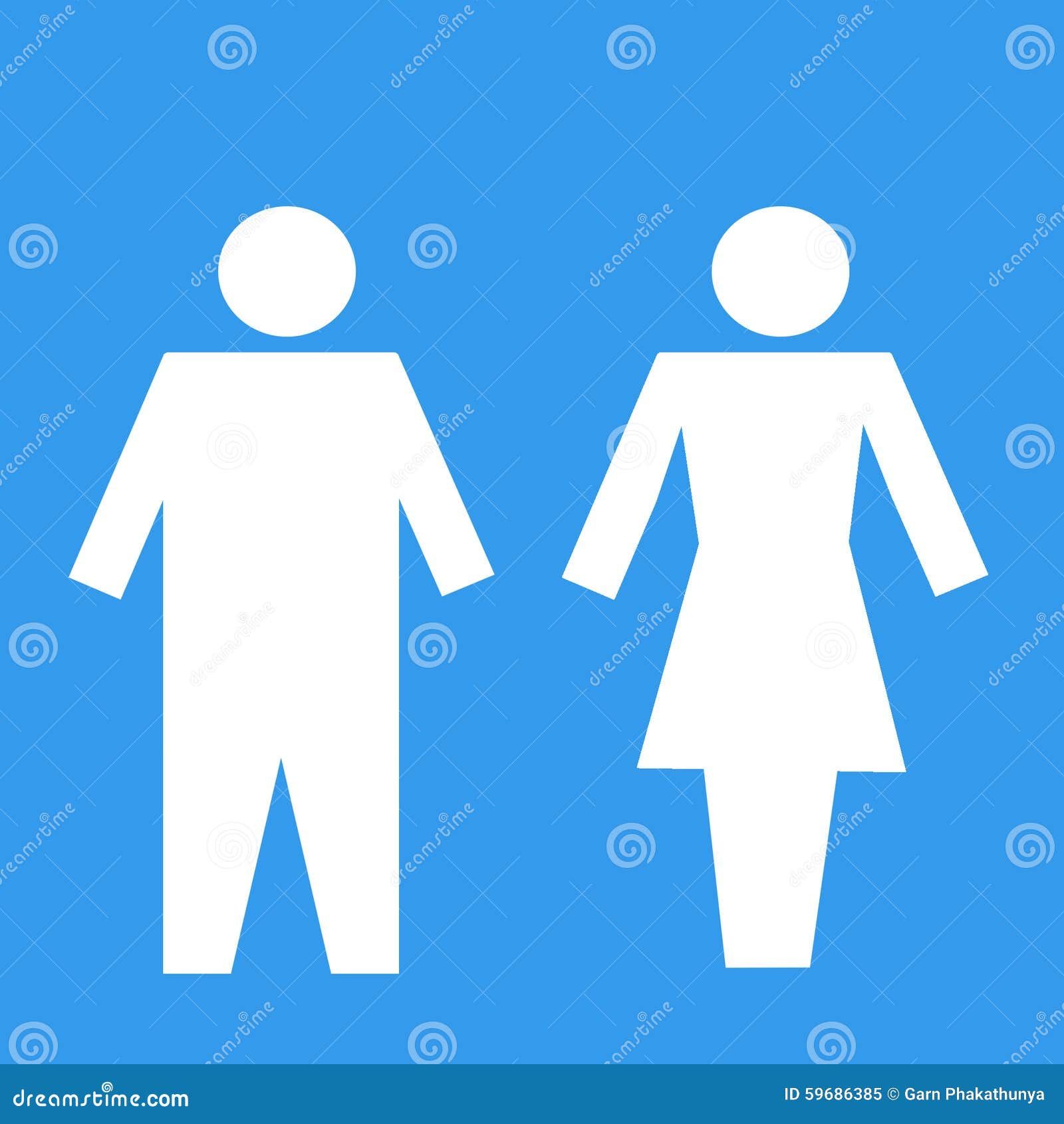  Symbole  D une Toilette  Publique Illustration Stock 