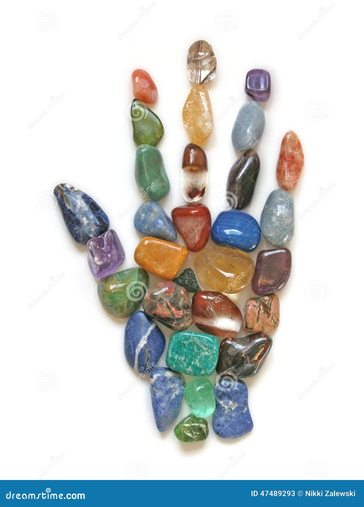 Symbolic Crystal Healing Hand Stock Image Image of cure, receive