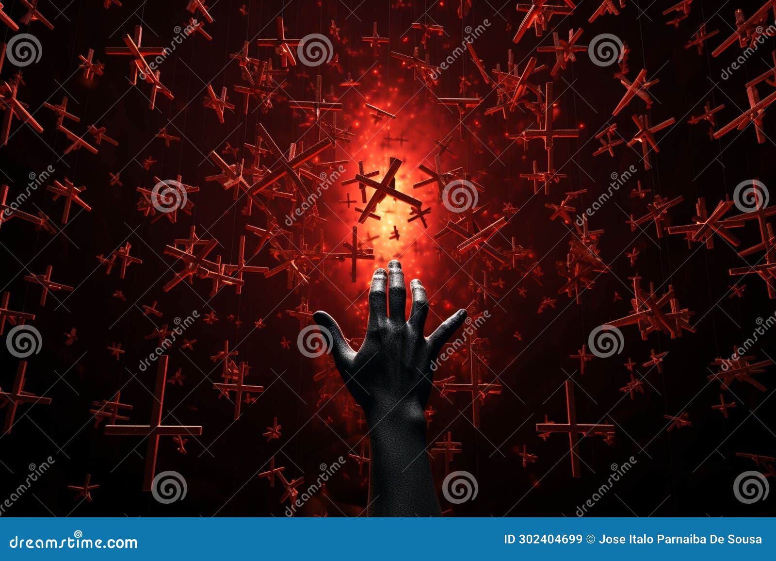 ic  featuring hands reaching towards